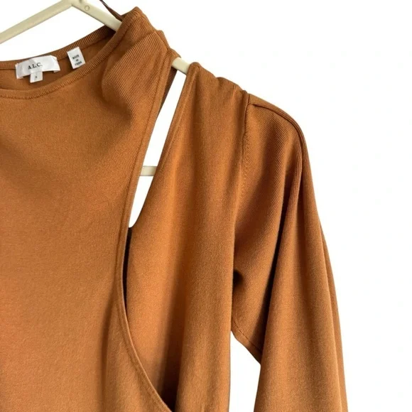 A.L.C. Addison Top in Cashew, Size S - Picture 8 of 10